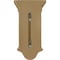 Ekena Millwork 6 1/2"W x 6 1/2"D x 12"H Raised Fluting Corbel, Cherry COR06X06X12RACH - alternate 4